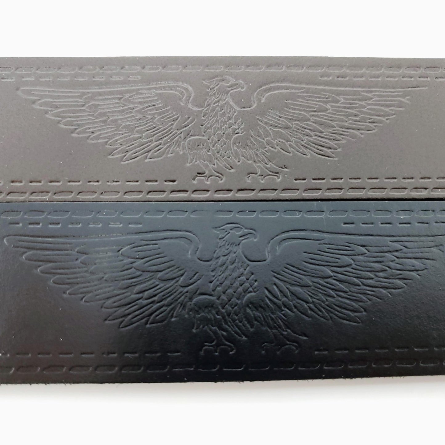 1½” Eagle Embossed Western Leather