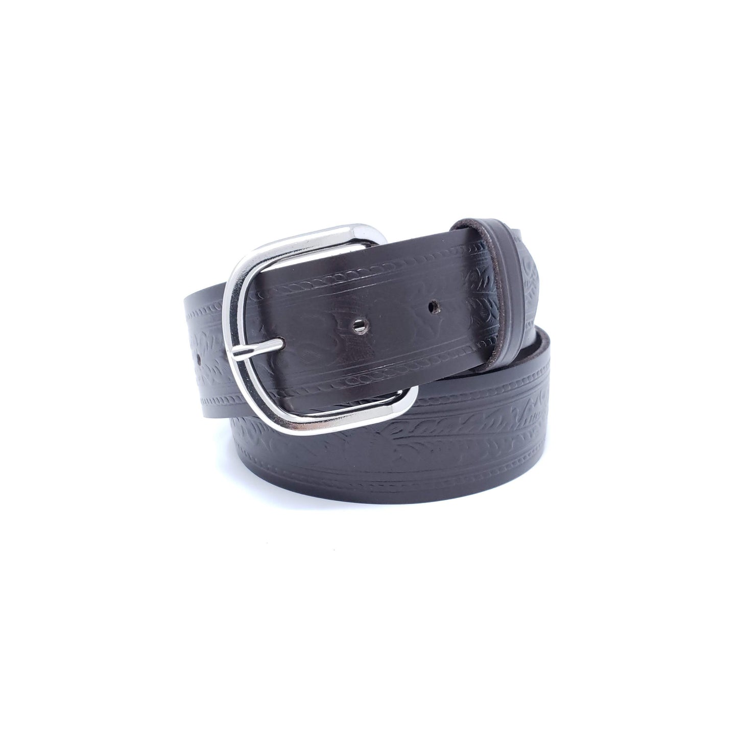 1¾” Top Grain Embossed Western Leather