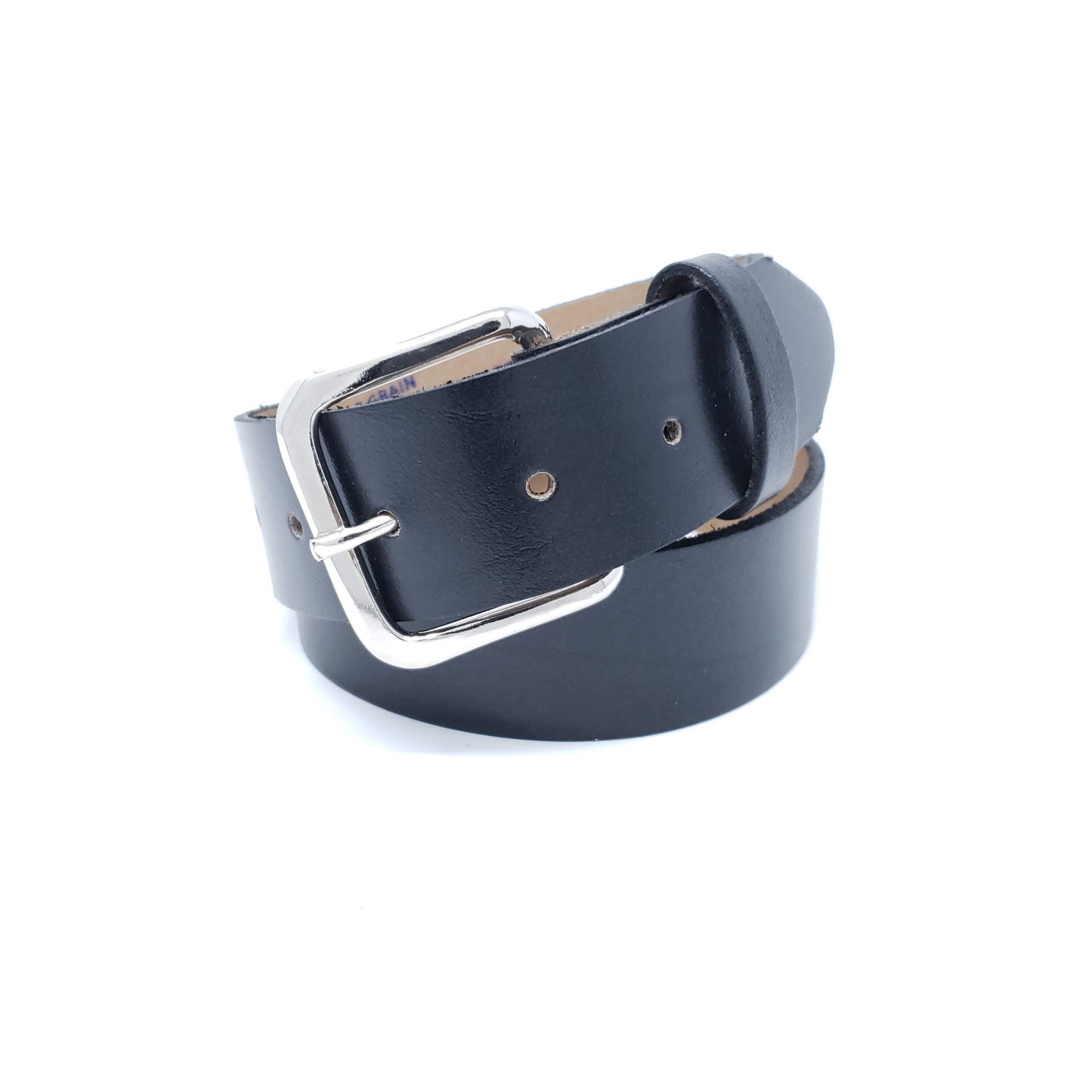 1½” Oil Tan Solid Leather Sligthly Grained Snap-Off Buckle