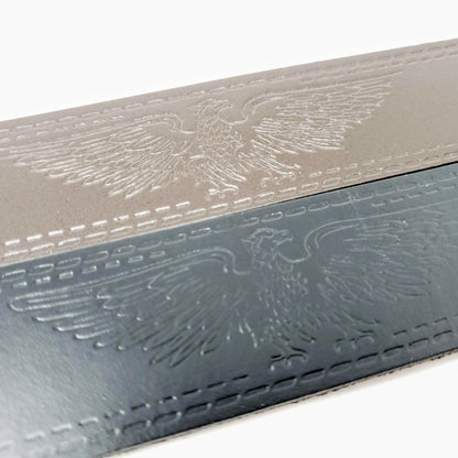 1½” Eagle Embossed Western Leather