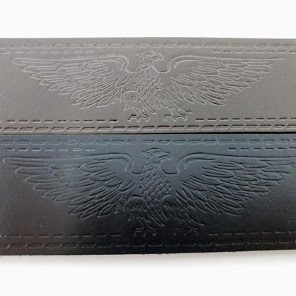 1½” Eagle Embossed Western Leather