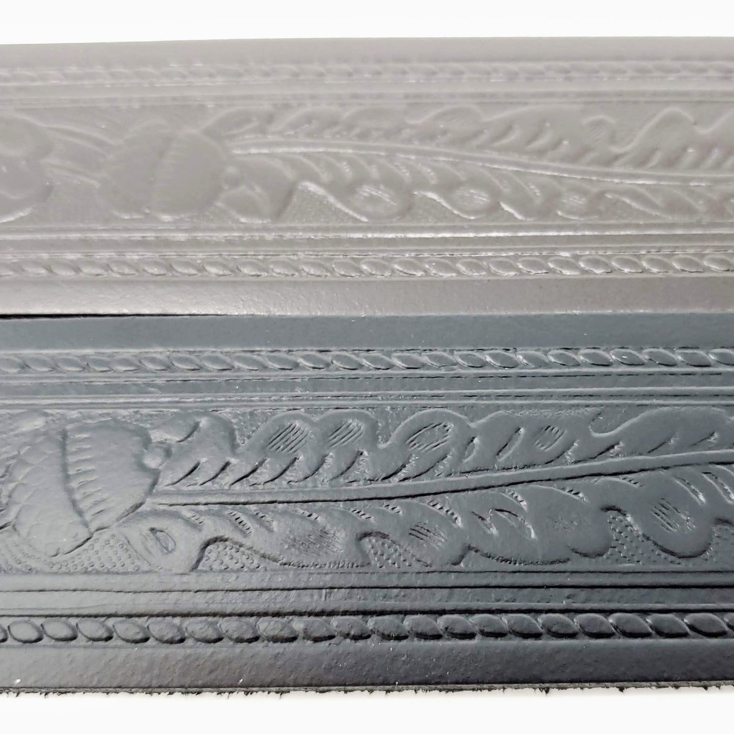 1¾” Top Grain Embossed Western Leather