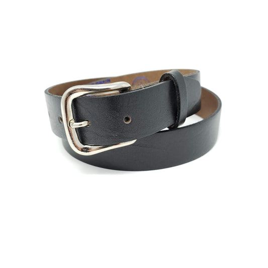 1¼” Oil Tan Formed Edge Solid Leather Belt